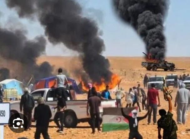 صورة من الأعمال الاجرامية للمخابرات العسكرية الجزائرية بمخيمات تندوف