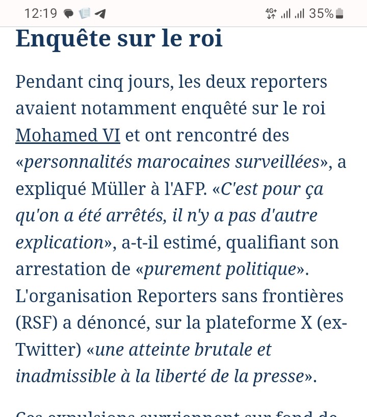 صحافيين ام عملاء فرنسيين؟