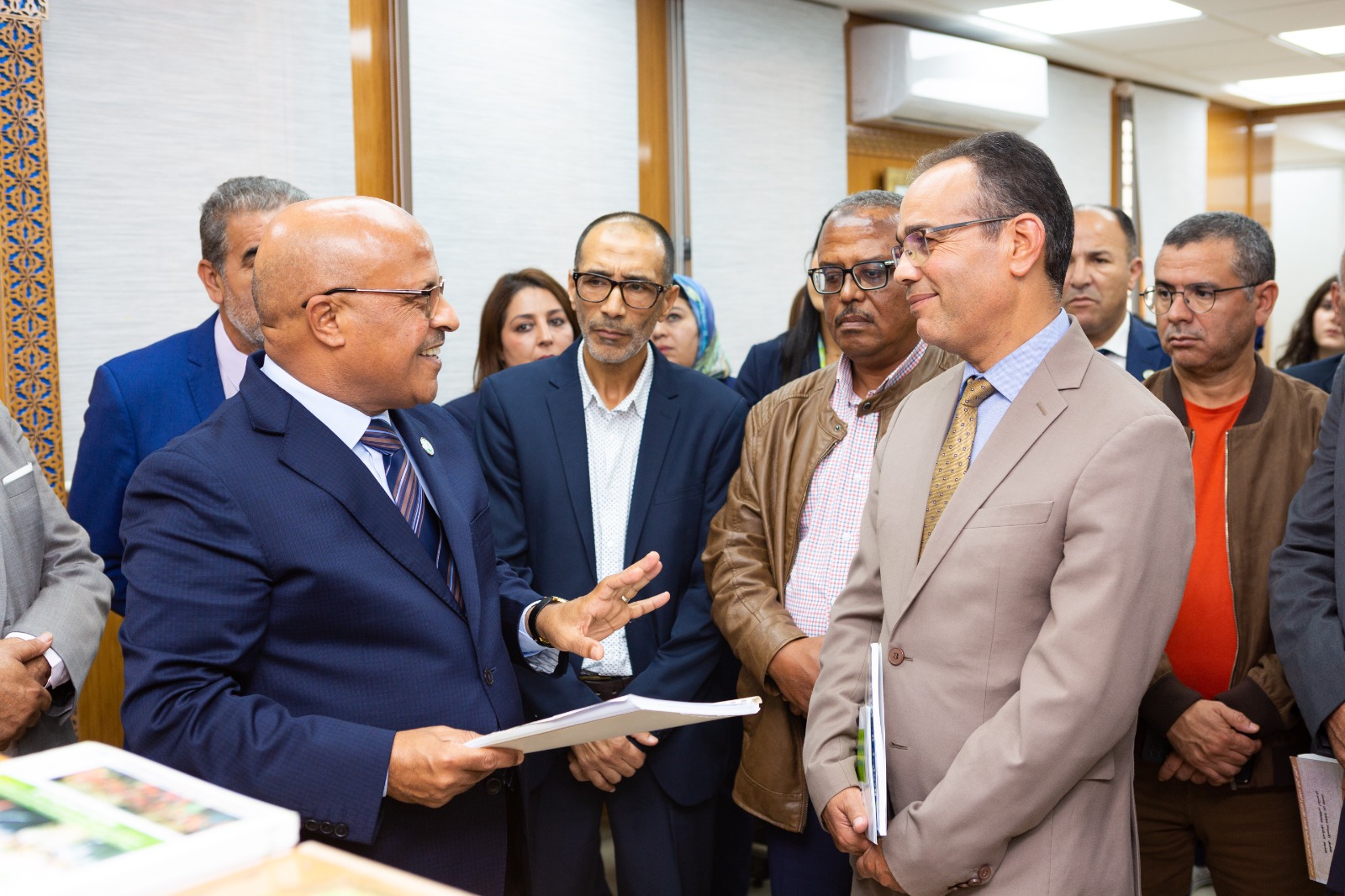 مولاي ابراهيم العثماني في حفل تدشين الوحدة الصحية للتعاضدية بالجديدة