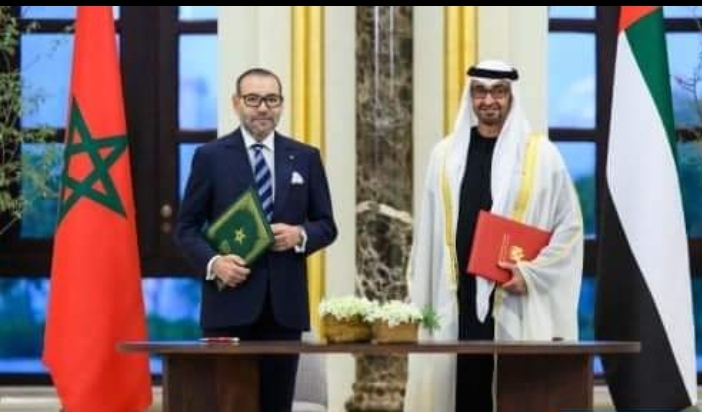 القادة الكبار للمملكة المغربية ورئيس دولة الإمارات يوقعان اتفاقيات تعاون