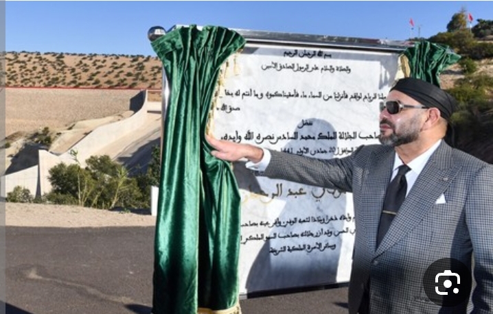 جلالة الملك عناية خاصة بالماء وبناء السدود