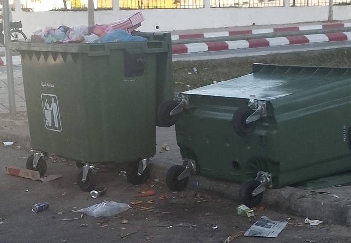أصيلا تتحول الى مطرح للأزبال