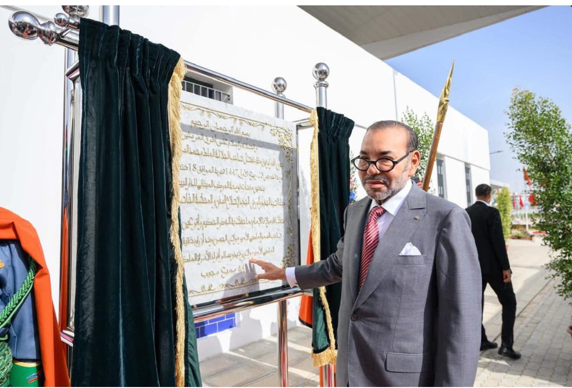 جلالة الملك يدشن بالدراالبيضاء
