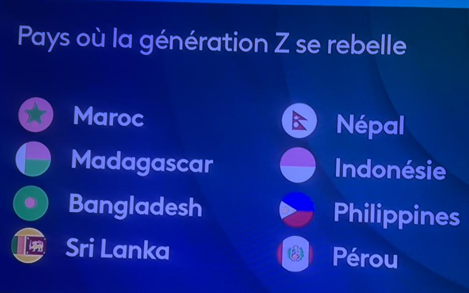 الدول التي تعيش احتجاجات جيل Z