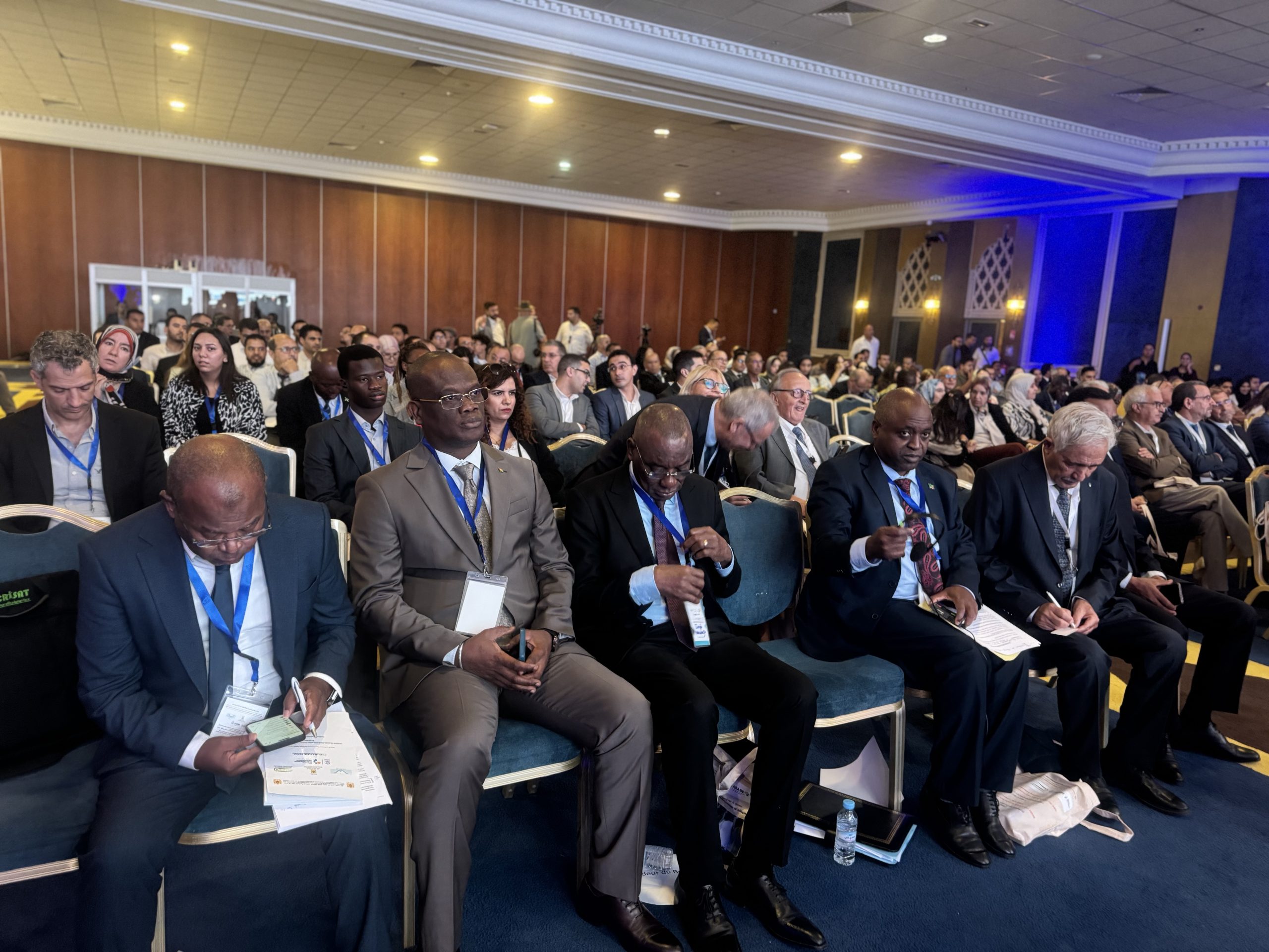 جانب من حضور سفراء وخبراء أفارقة