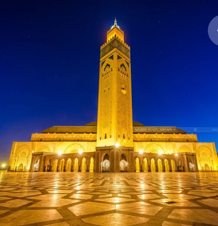 مسجد الحسن الثاني بالدارالبيضاء